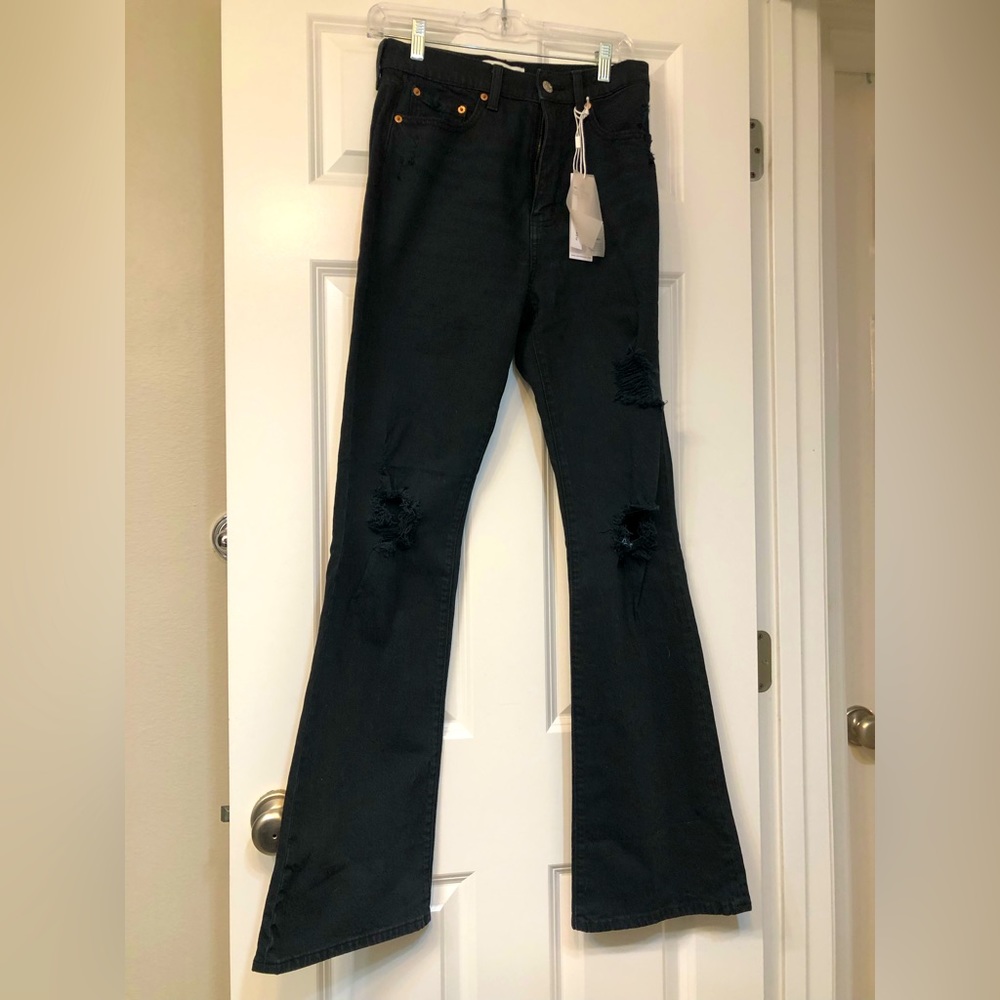 DAZE Denim Go-Getter High Rise Flair BRAND NEW